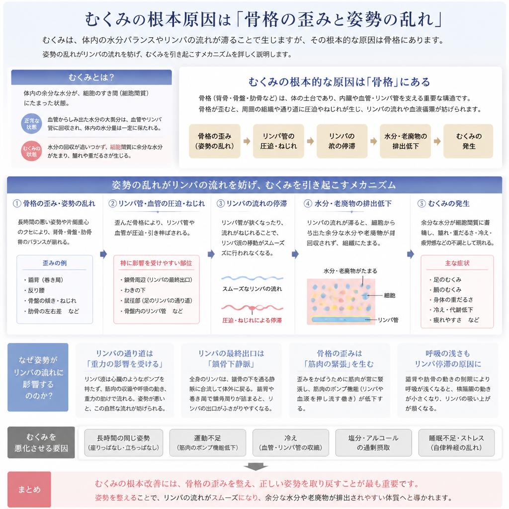 むくみの真の原因