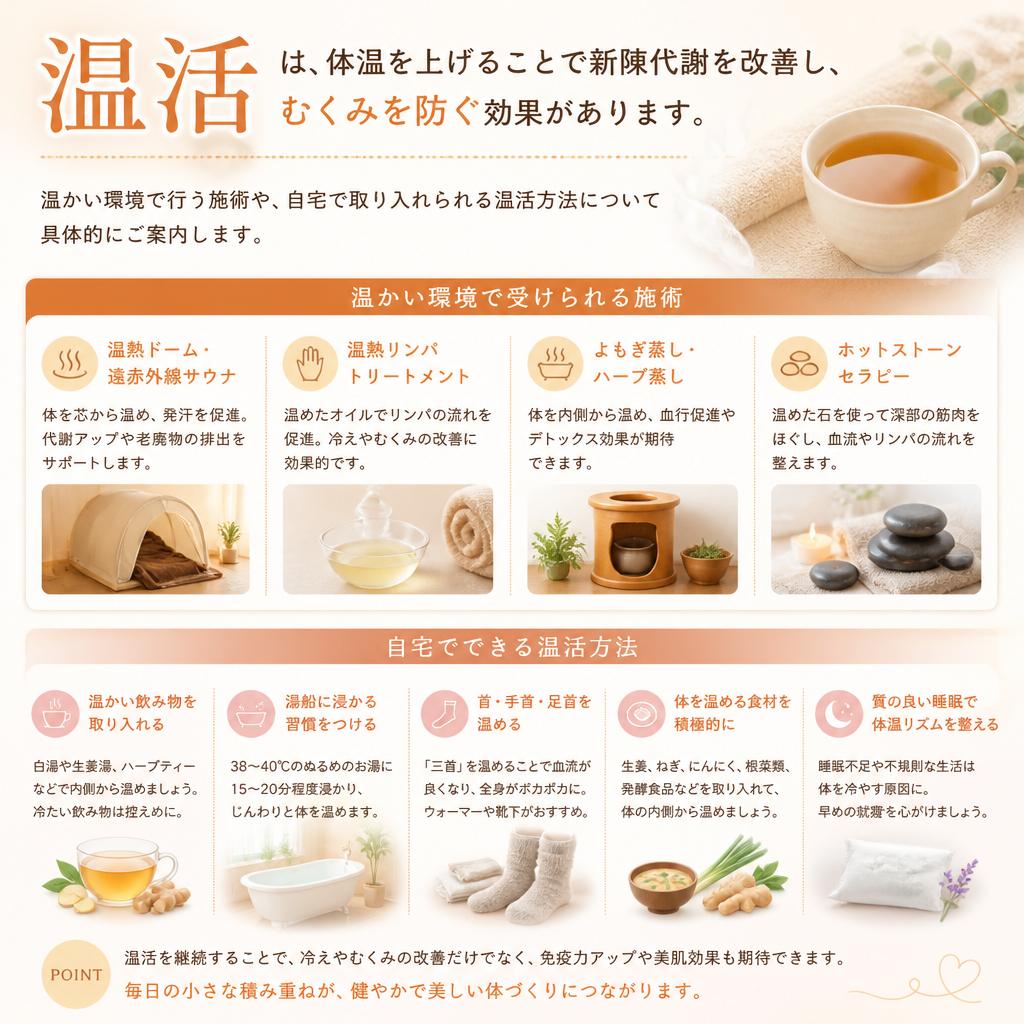 温活とその効果