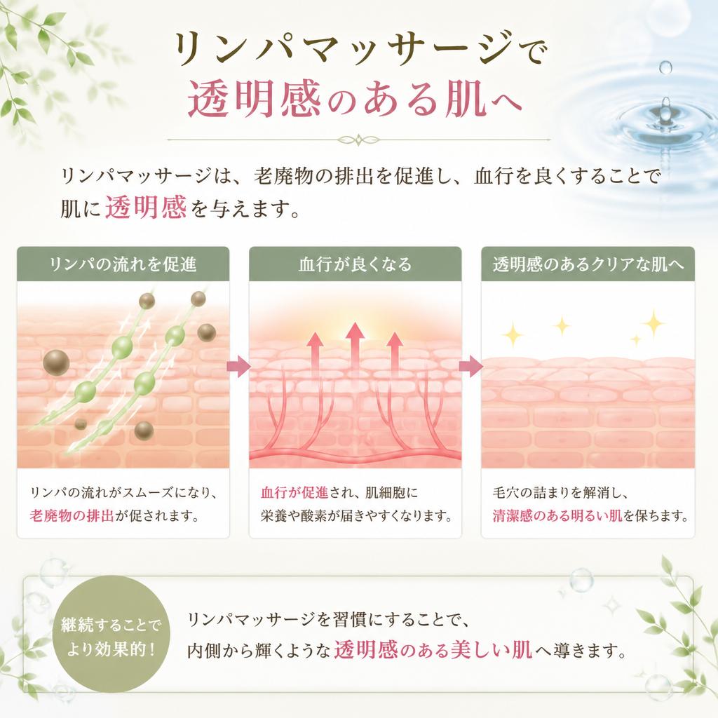 リンパマッサージの効果