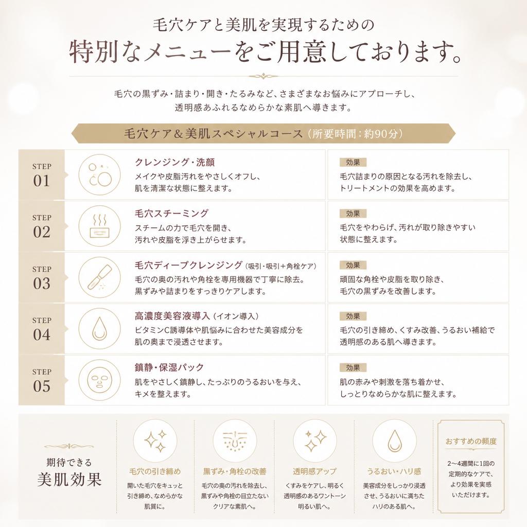 施術メニューのご紹介