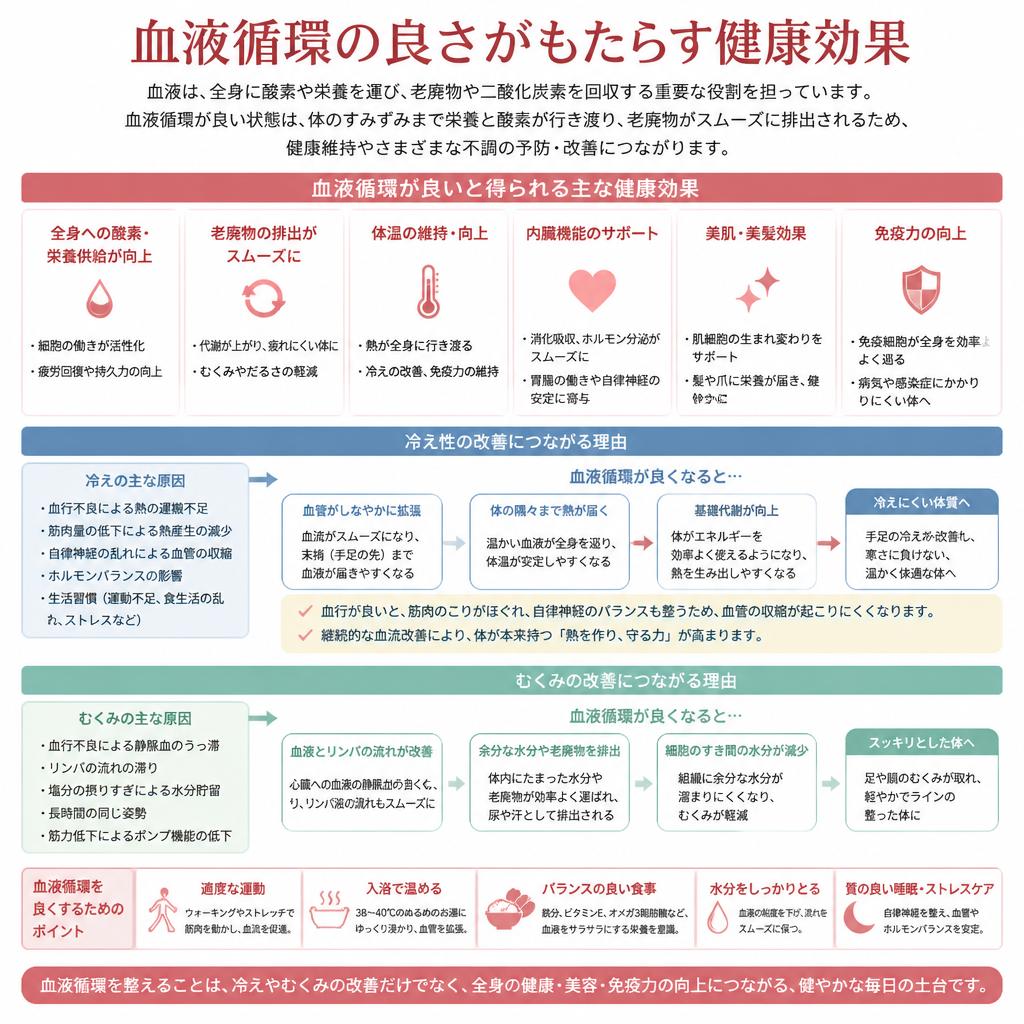 血液循環の重要性