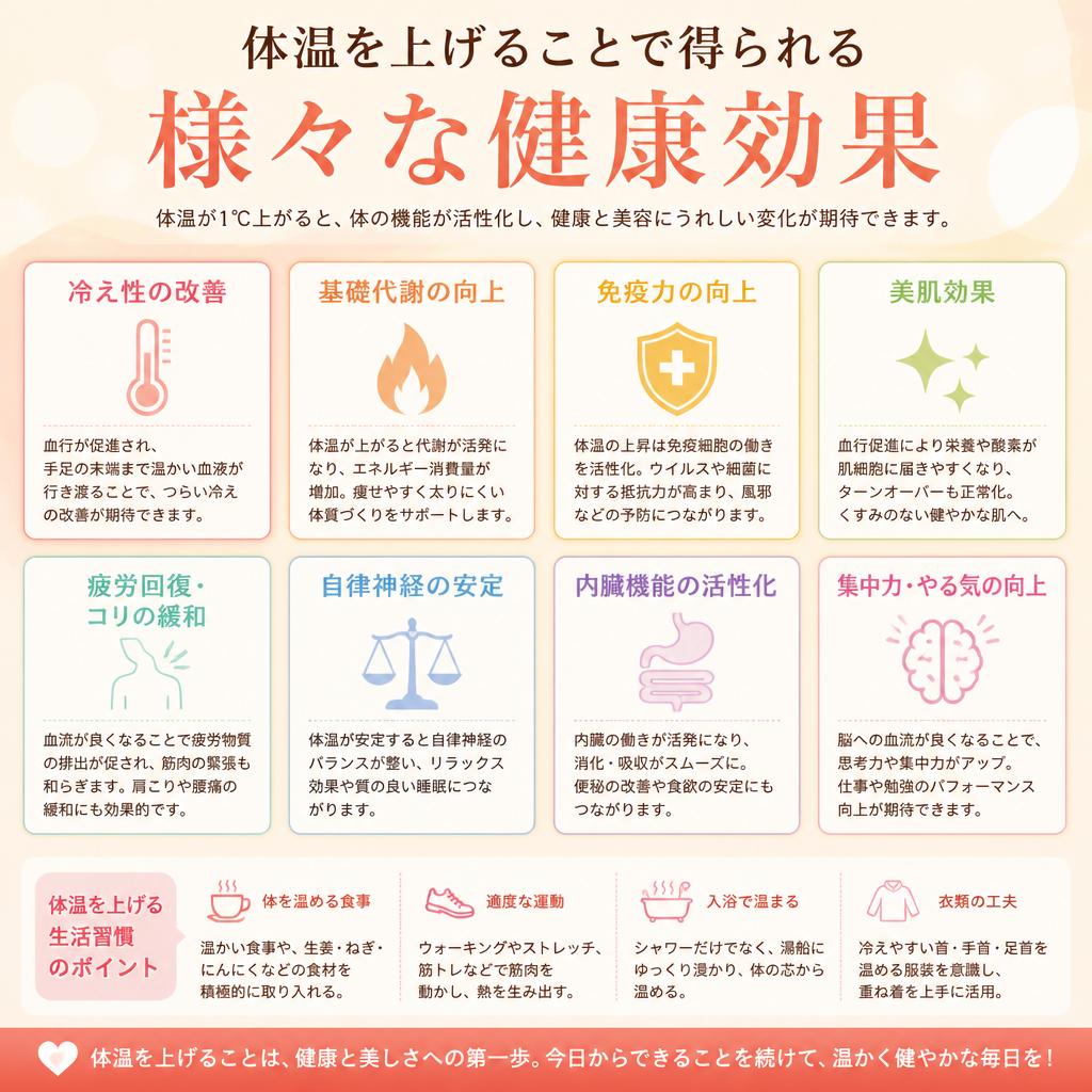 体温上昇のメリット
