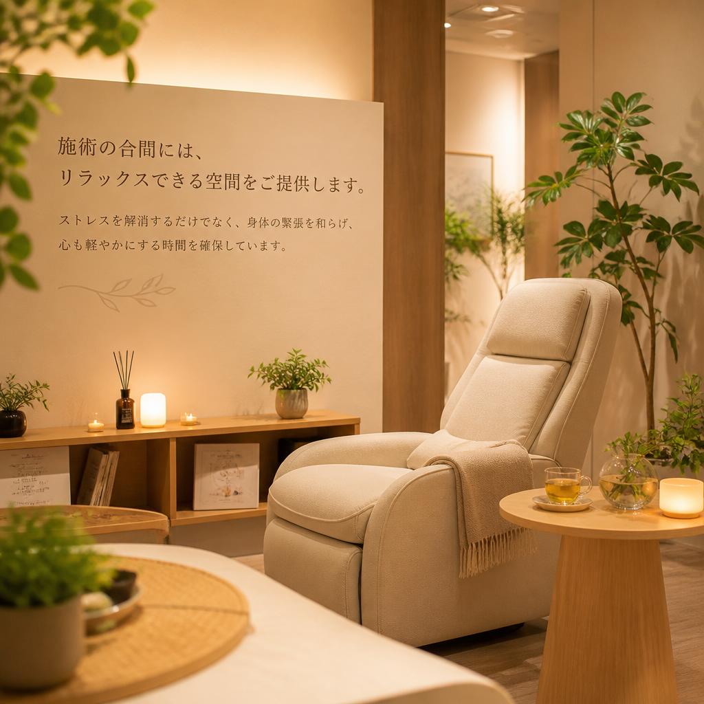 心地よいリラクゼーションを体験