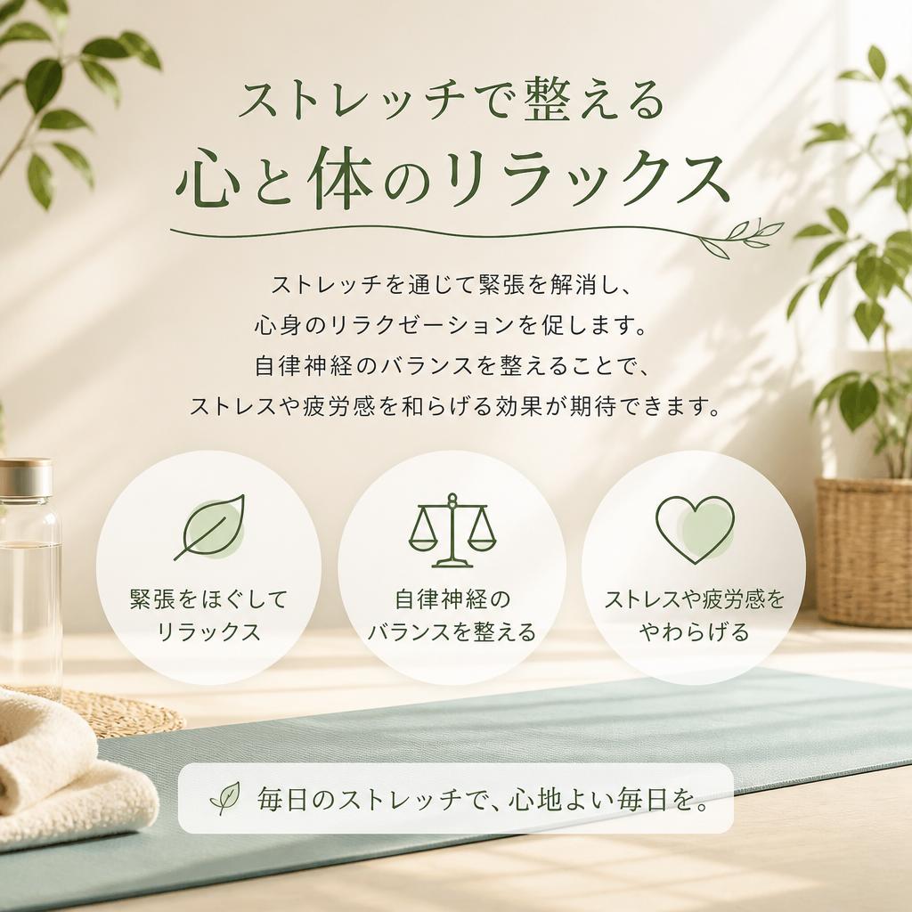 リラクゼーション効果のメカニズム